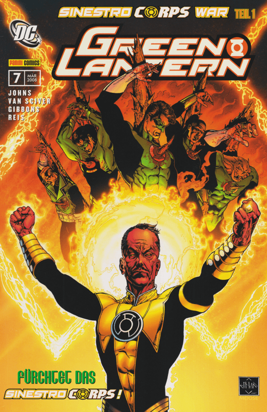 Green Lantern Sonderband Nr. 7: Sinestro Corps War 1 (Panini, 2006 - 2015) - secondcomic
