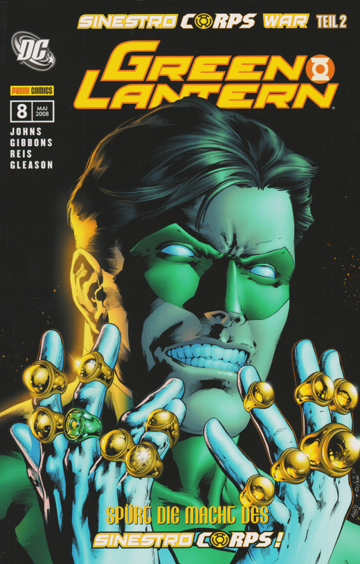 Green Lantern Sonderband Nr. 8: Sinestro Corps War 2 (Panini, 2006 - 2015) - secondcomic