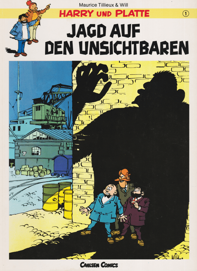 Harry und Platte Band 1: Jagd auf den Unsichtbaren - secondcomic