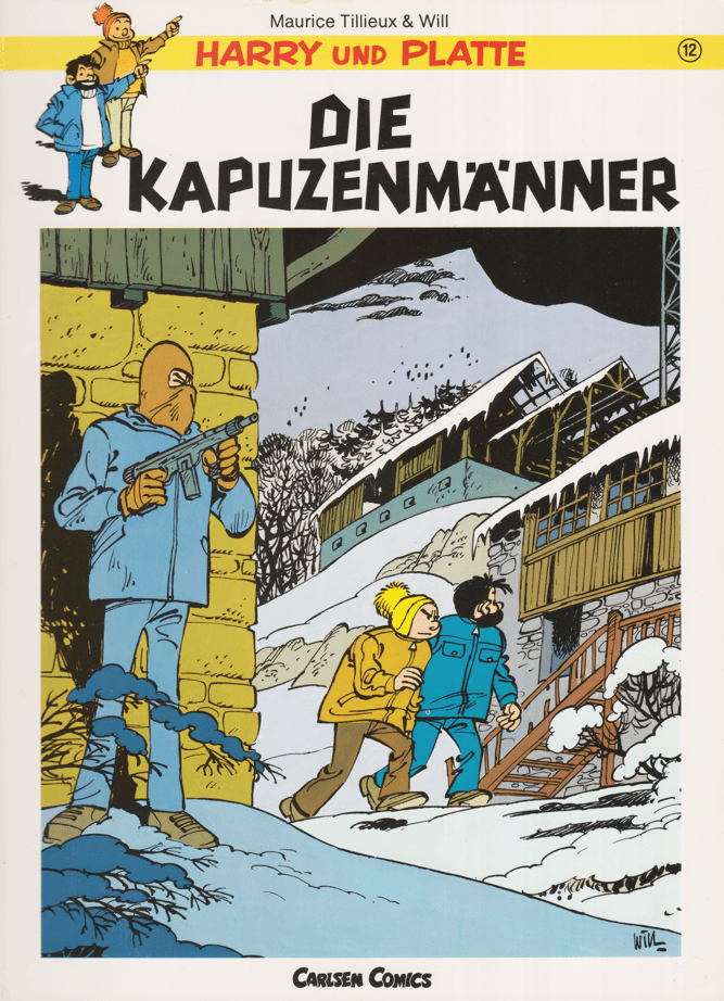 Harry und Platte Band 12: Die Kapuzenmänner - secondcomic