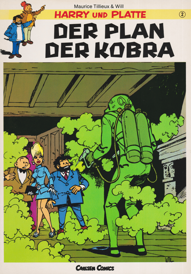 Harry und Platte Band 2: Der Plan der Kobra - secondcomic