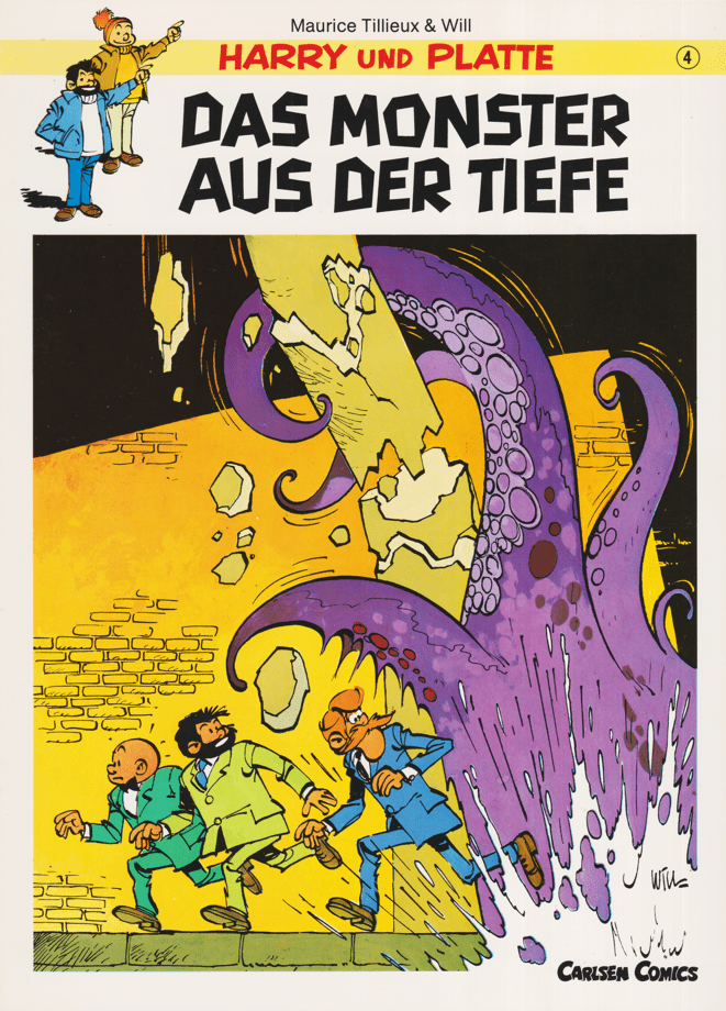 Harry und Platte Band 4: Das Monster aus der Tiefe - secondcomic