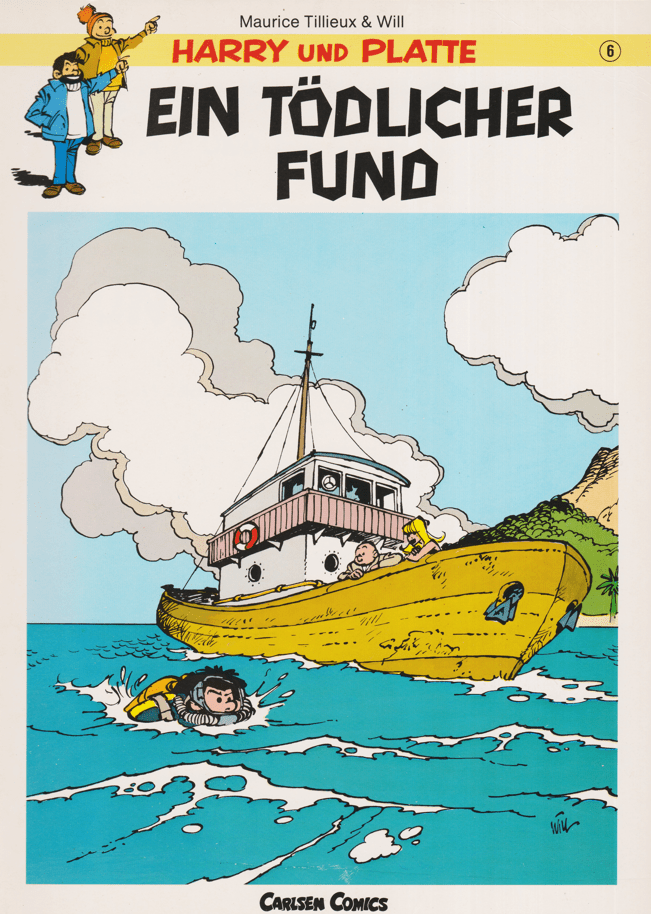 Harry und Platte Band 6: Ein tödlicher Fund - secondcomic