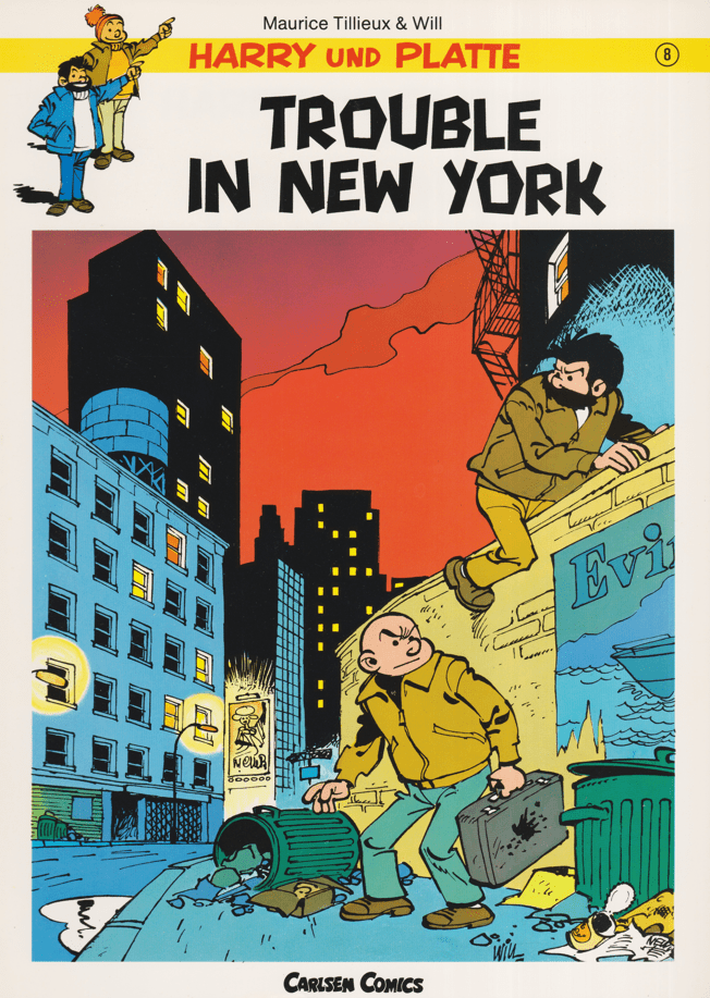 Harry und Platte Band 8: Trouble in New York - secondcomic