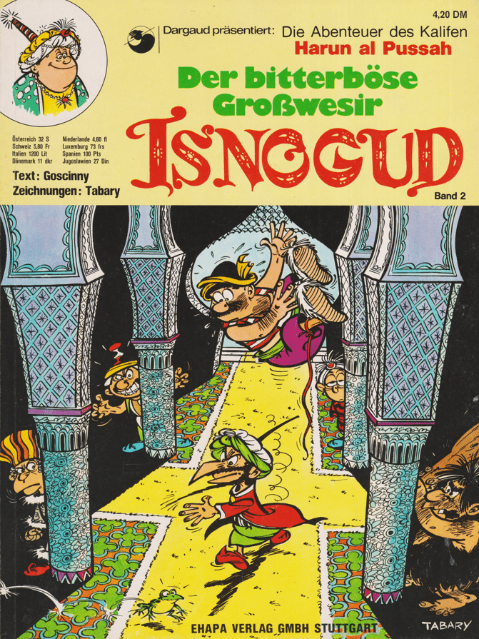 Isnogud Band 2: Der bitterböse Großwesir Isnogud (Delta / Ehapa, 1974 - 1986) - secondcomic