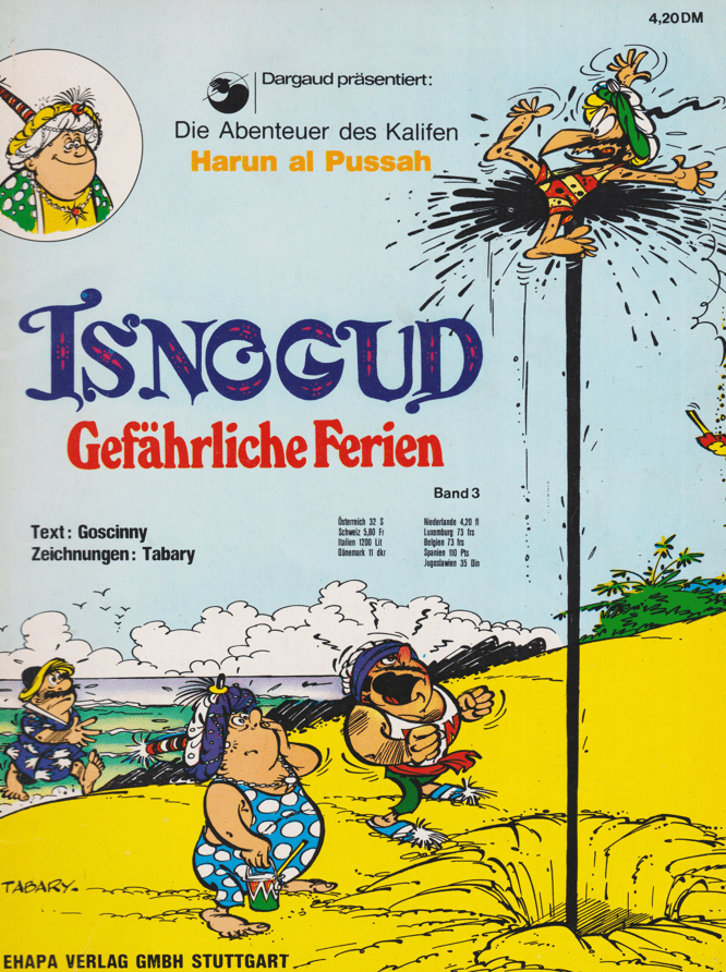 Isnogud Band 3: Gefährliche Ferien (Delta / Ehapa, 1974 - 1986) - secondcomic