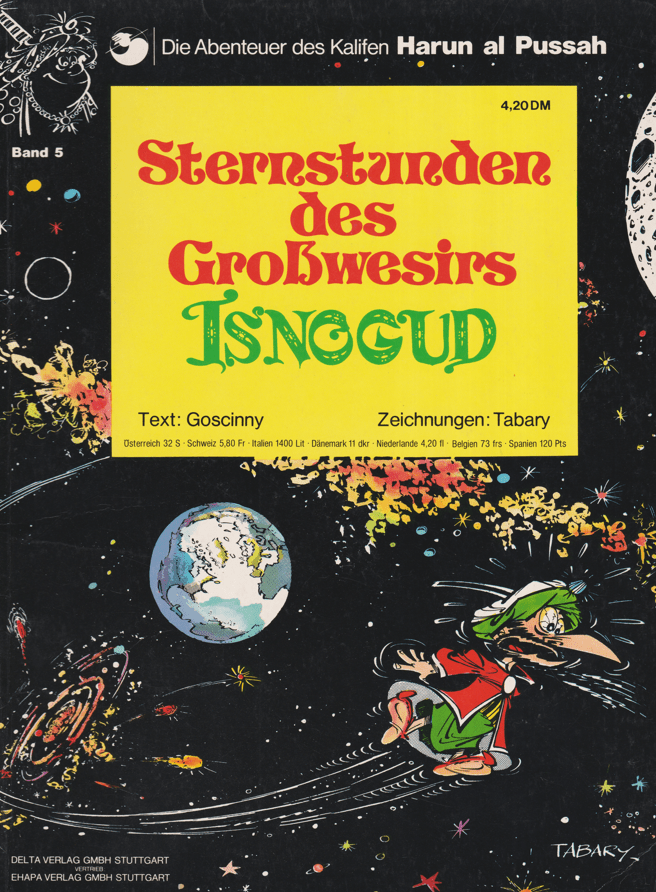 Isnogud Band 5: Sternstunden des Grosswesirs Isnogud (Delta / Ehapa, 1974 - 1986) - secondcomic