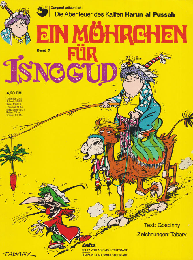 Isnogud Band 7: Ein Möhrchen für Isnogud (Delta / Ehapa, 1974 - 1986) - secondcomic
