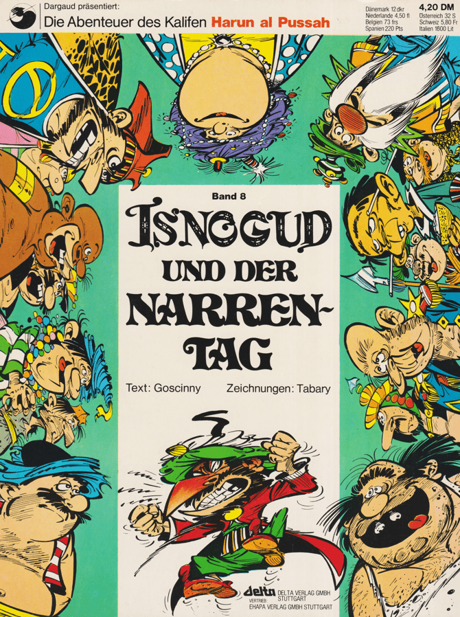 Isnogud Band 8: Isnogud und der Narrentag (Delta / Ehapa, 1974 - 1986) - secondcomic