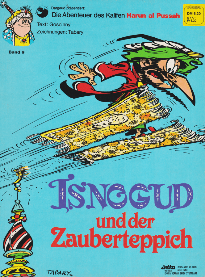 Isnogud Band 9: Isnogud und der Zauberteppich (Delta / Ehapa, 1974 - 1986) - secondcomic