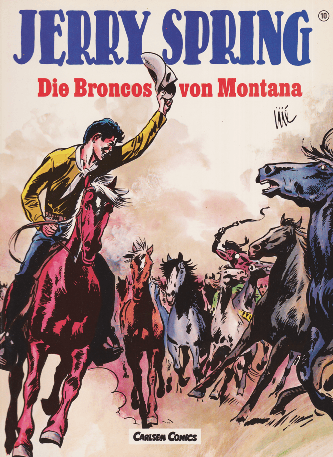 Jerry Spring Band 10: Die Broncos von Montana - secondcomic