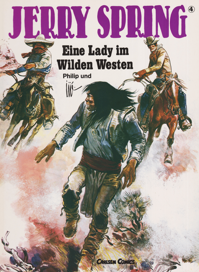 Jerry Spring Band 4: Eine Lady im Wilden Westen - secondcomic