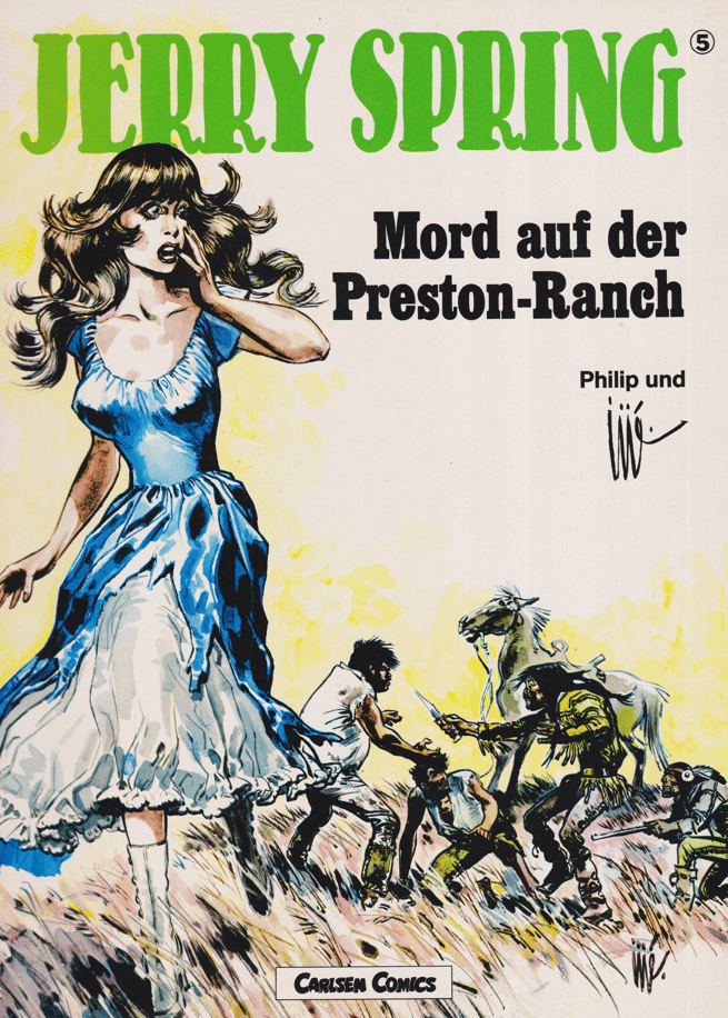 Jerry Spring Band 5: Mord auf der Preston - Ranch - secondcomic