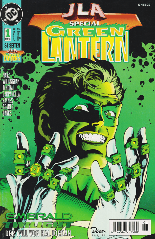 JLA Special Heft 1: Green Lantern (Dino, 1998 - 2000) - secondcomic