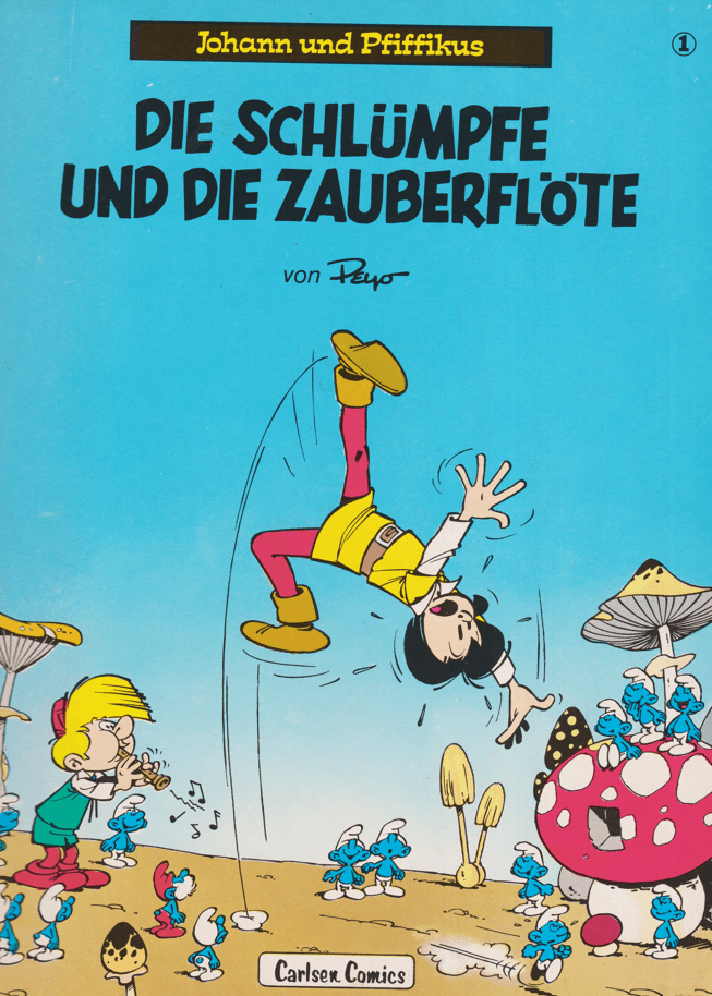 Johann und Pfiffikus Band 1: Die Schlümpfe und die Zauberflöte (Höhere Auflage) - secondcomic