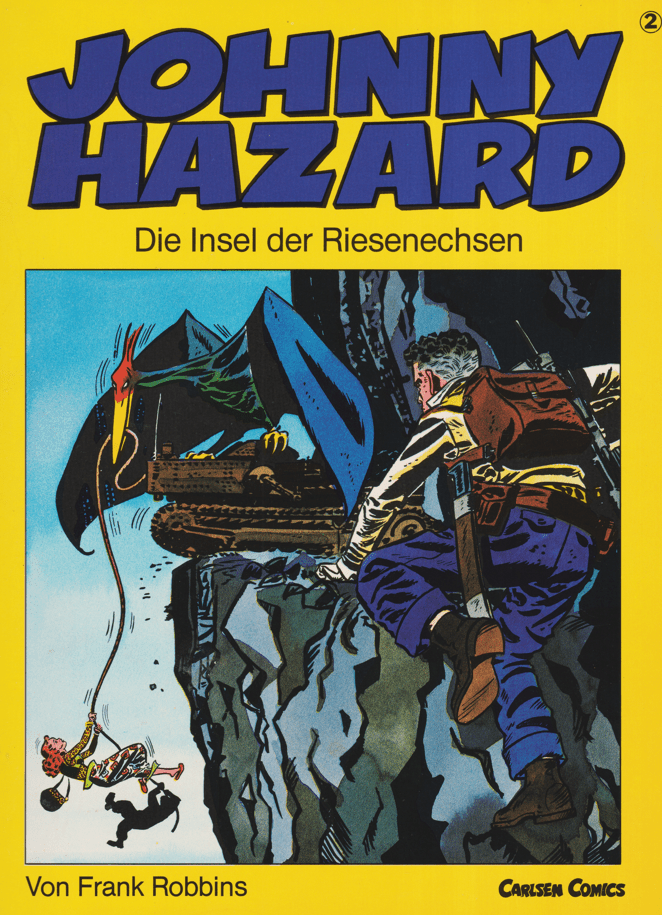 Johnny Hazard Band 2: Die Insel der Riesenechsen - secondcomic