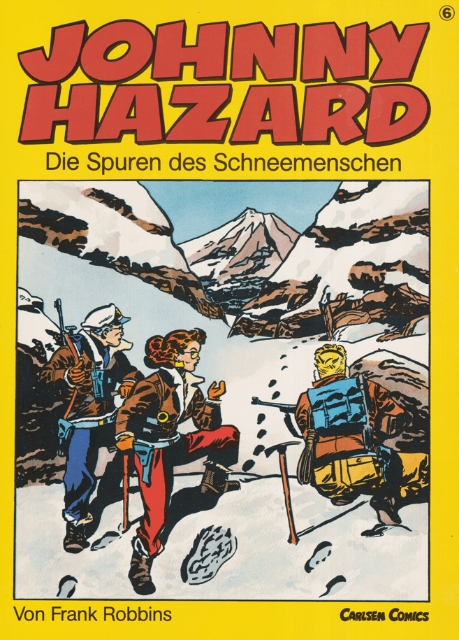 Johnny Hazard Band 6: Die Spuren des Schneemenschen - secondcomic
