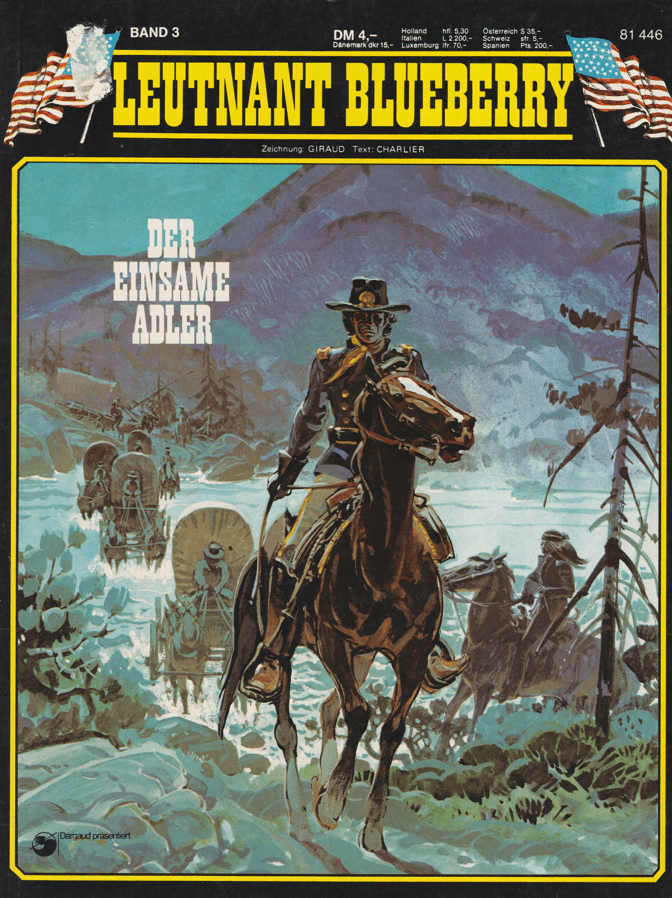 Leutnant Blueberry (Koralle, 1978) Band 3: Der einsame Adler - secondcomic