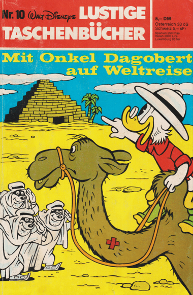 LTB 10 Mit Onkel Dagobert auf Weltreise 1. Auflage Nachdruck - secondcomic