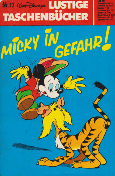 LTB 13 Micky in Gefahr! 1. Auflage Nachdruck - secondcomic