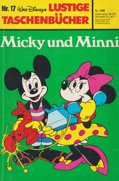 LTB 17 Micky und Minni 1. Auflage Nachdruck - secondcomic