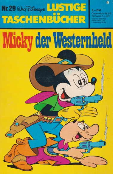 LTB 29 Micky, der Westernheld 1. Auflage Nachdruck - secondcomic