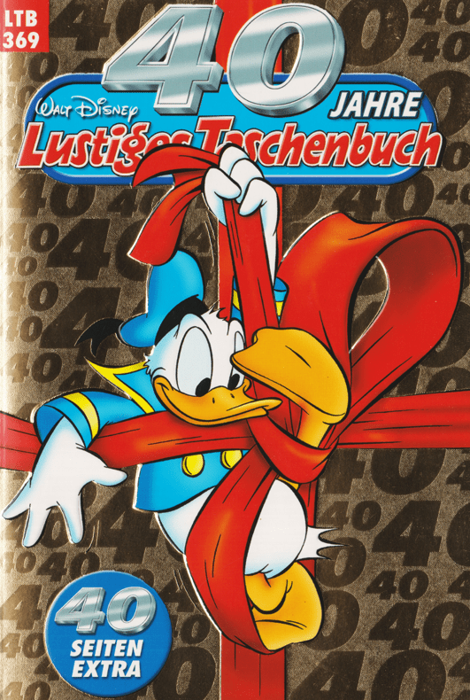 LTB 369 Gold - Variante 40 Jahre Lustiges Taschenbuch - secondcomic