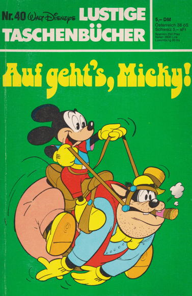 LTB 40 Auf geht's Micky! 1. Auflage Nachdruck - secondcomic