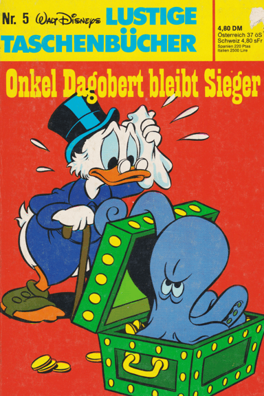 LTB 5 Onkel Dagobert bleibt Sieger 1. Auflage Nachdruck - secondcomic