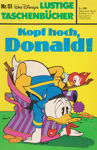 LTB 51 Kopf hoch, Donald! 1. Auflage Nachdruck - secondcomic