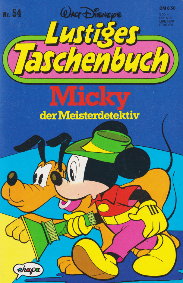 LTB 54 Micky, der Meisterdetektiv 2. Auflage - secondcomic