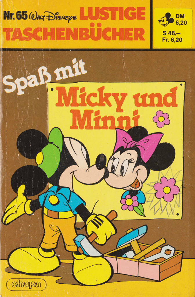 LTB 65 Spaß mit Micky und Minni 1. Auflage Nachdruck - secondcomic