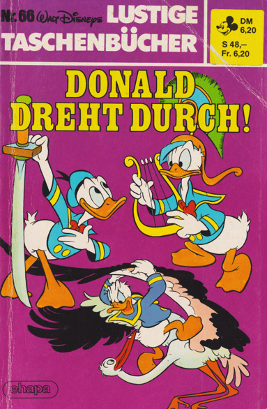 LTB 66 Donald dreht durch 1. Auflage Nachdruck - secondcomic