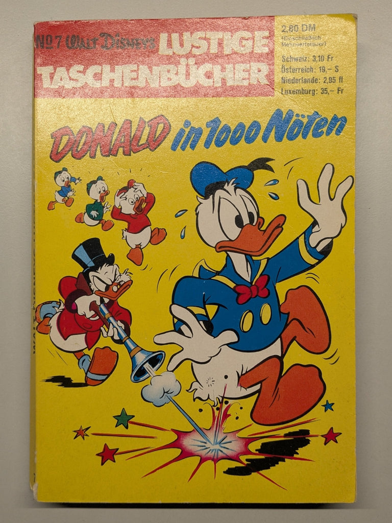 LTB 7 Donald in 1000 Nöten Erstauflage - secondcomic