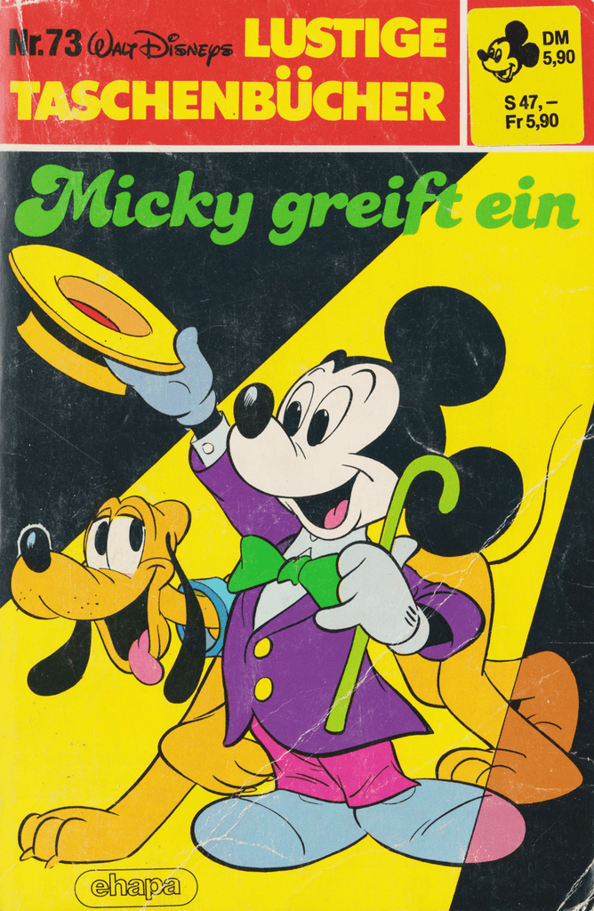 LTB 73 Micky greift ein 1. Auflage Nachdruck - secondcomic