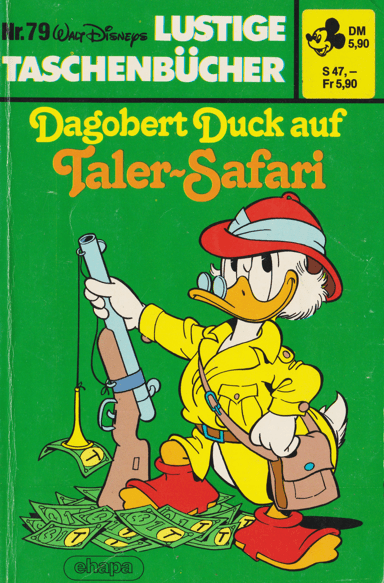 LTB 79 Onkel Dagobert auf Talersafari 1. Auflage Nachdruck - secondcomic