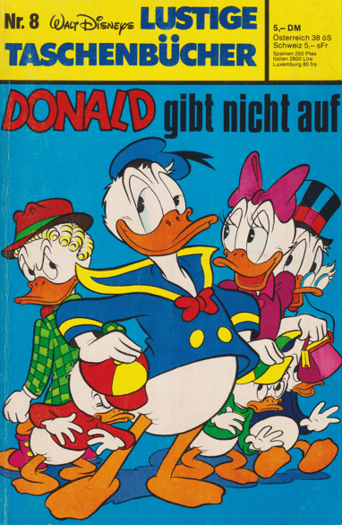 LTB 8 Donald gibt nicht auf 1. Auflage Nachdruck - secondcomic