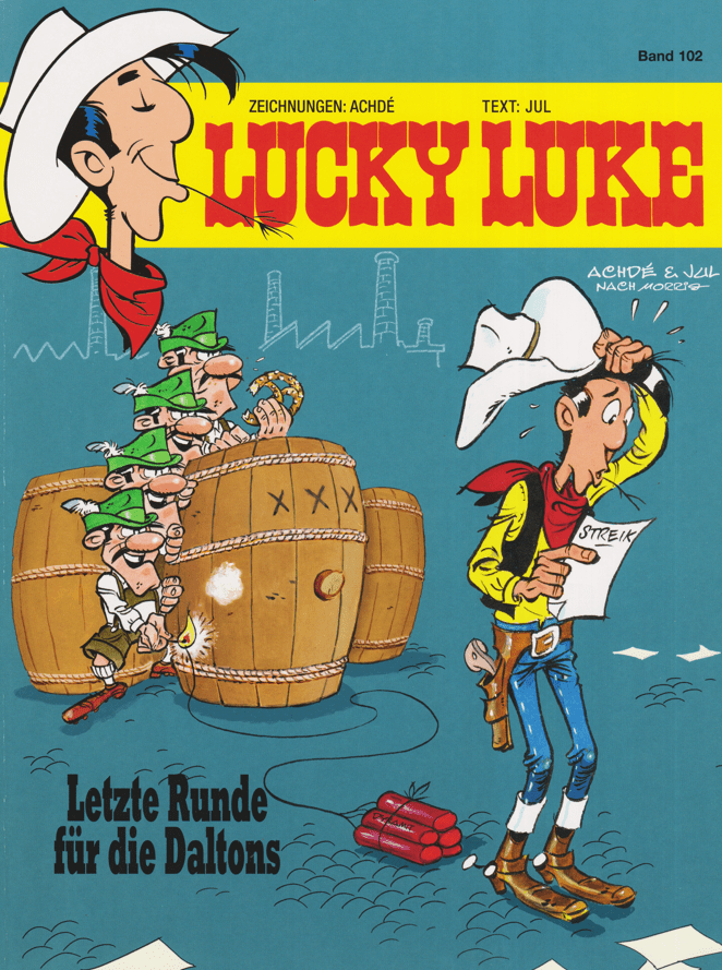 Lucky Luke Band 102: Letzte Runde für die Daltons (1. Auflage) - secondcomic