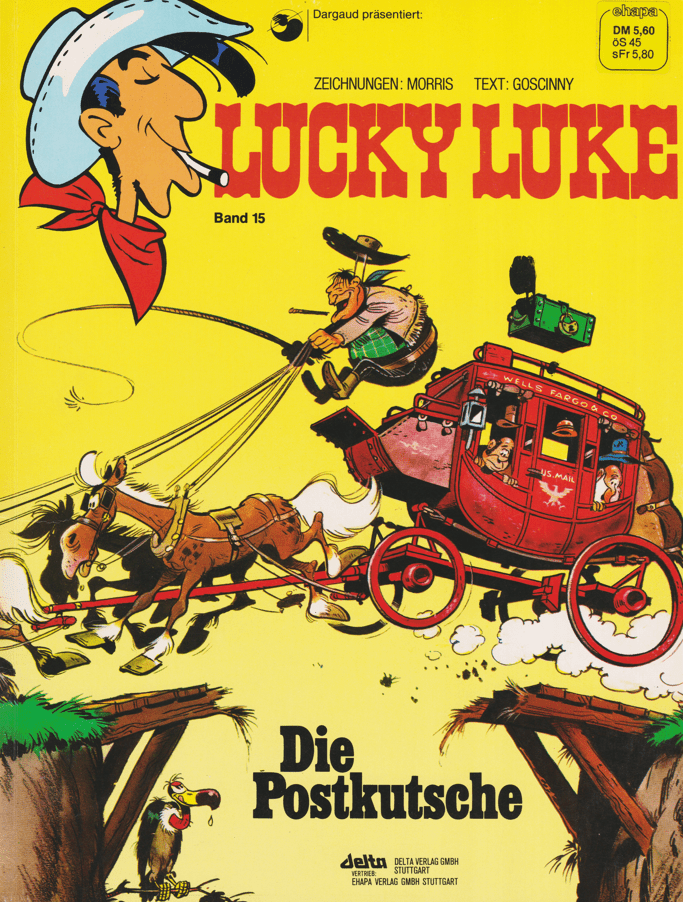 Lucky Luke Band 15: Die Postkutsche (Höhere Auflage) - secondcomic