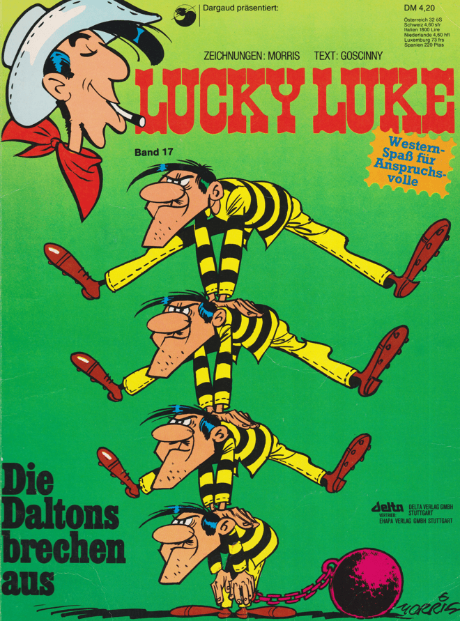 Lucky Luke Band 17: Die Daltons brechen aus (1. Auflage) - secondcomic