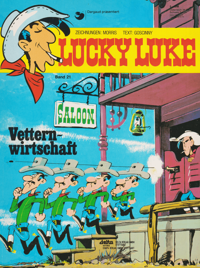 Lucky Luke Band 21: Vetternwirtschaft (höhere Auflagen) - secondcomic