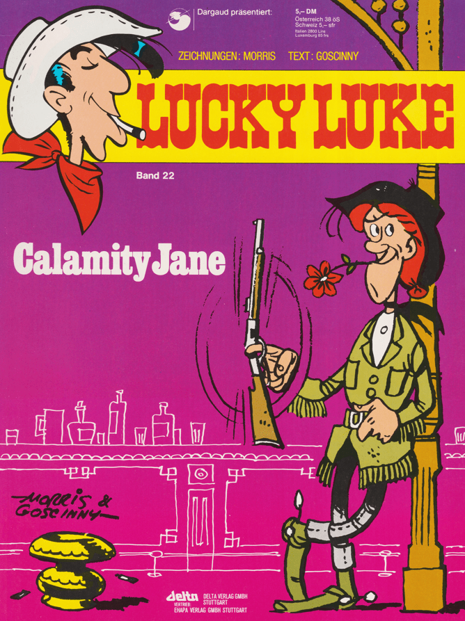 Lucky Luke Band 22: Calamity Jane (höhere Auflagen) - secondcomic