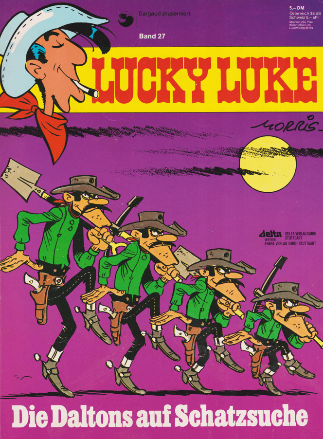 Lucky Luke Band 27: Die Daltons auf Schatzsuche (1. Auflage) günstig ...