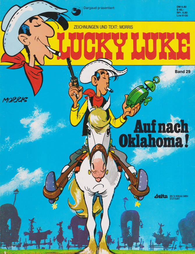 Lucky Luke Band 29: Auf nach Oklahoma! (höhere Auflagen) - secondcomic