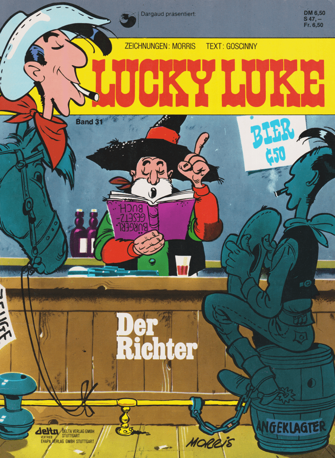 Lucky Luke Band 31: Der Richter (höhere Auflagen) - secondcomic