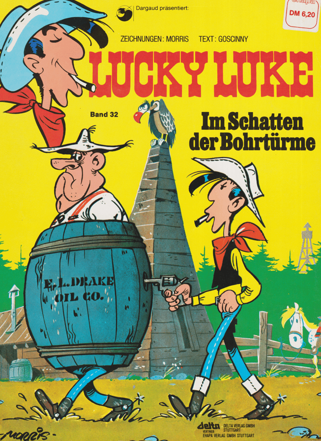 Lucky Luke Band 32: Im Schatten der Bohrtürme (höhere Auflagen) - secondcomic