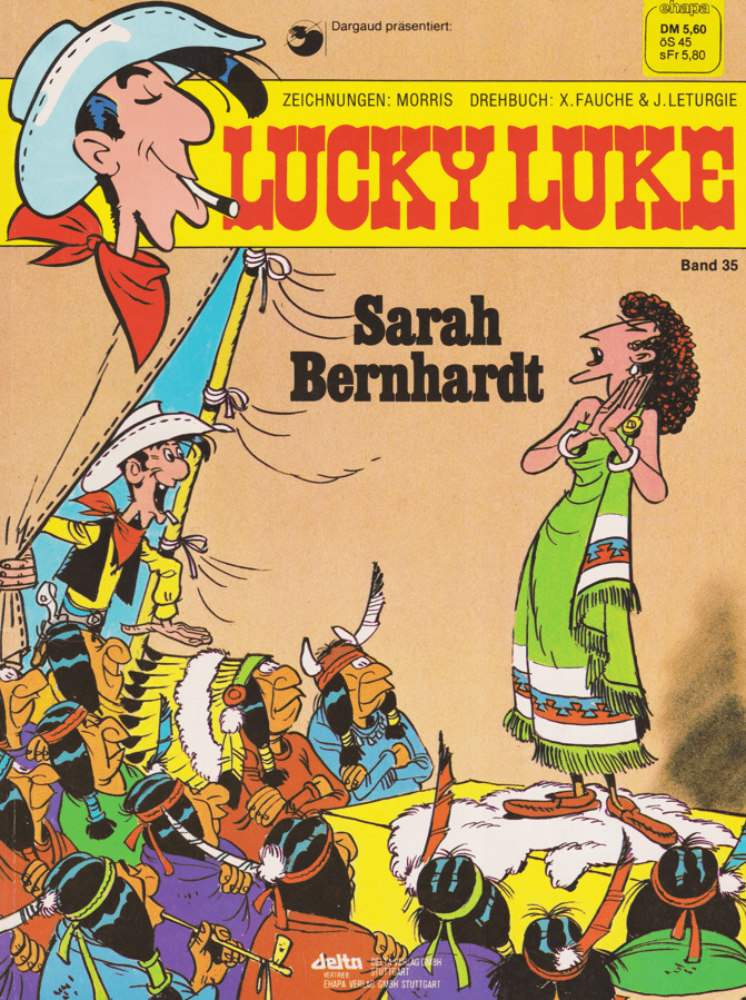 Lucky Luke Band 35: Sarah Bernhardt (1. Auflage) - secondcomic