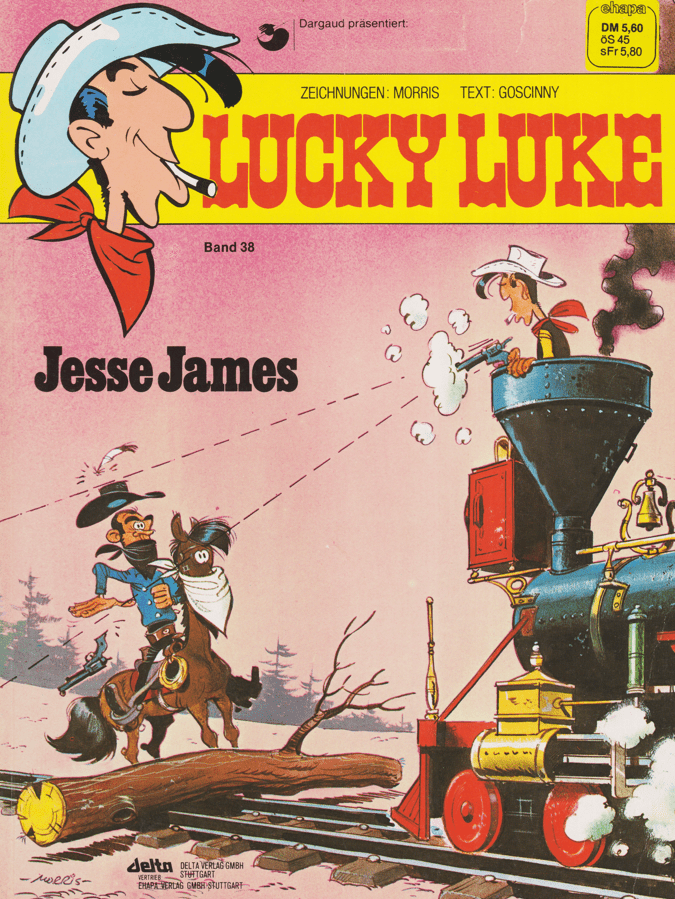 Lucky Luke Band 38: Jesse James (1. Auflage) - secondcomic