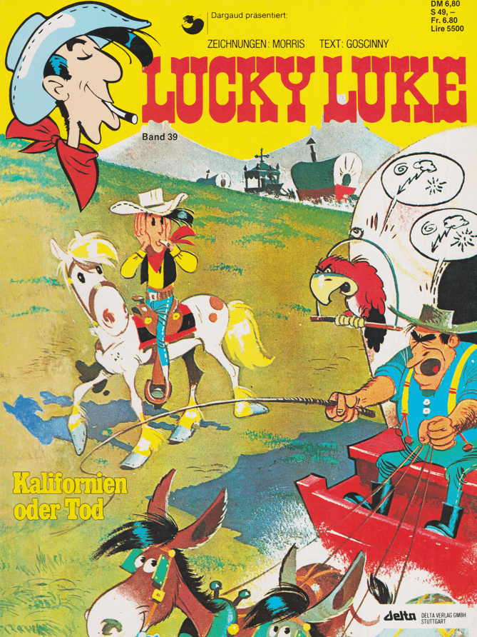 Lucky Luke Band 39: Kalifornien oder Tod (höhere Auflagen) - secondcomic