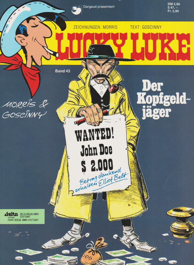 Lucky Luke Band 43: Der Kopfgeldjäger (1. Auflage) - secondcomic